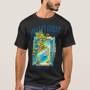 Camiseta Costa Amalfitana Italia Limoncello Largo Días Ital