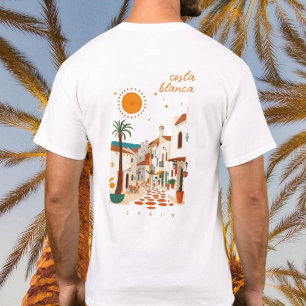 Camiseta Costa Blanca vacaciones en España mediterráneo 