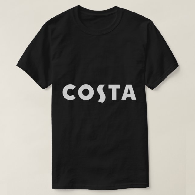 Camiseta Costa Coffee Chain Logo design  Classic T-Shirt (Diseño del anverso)