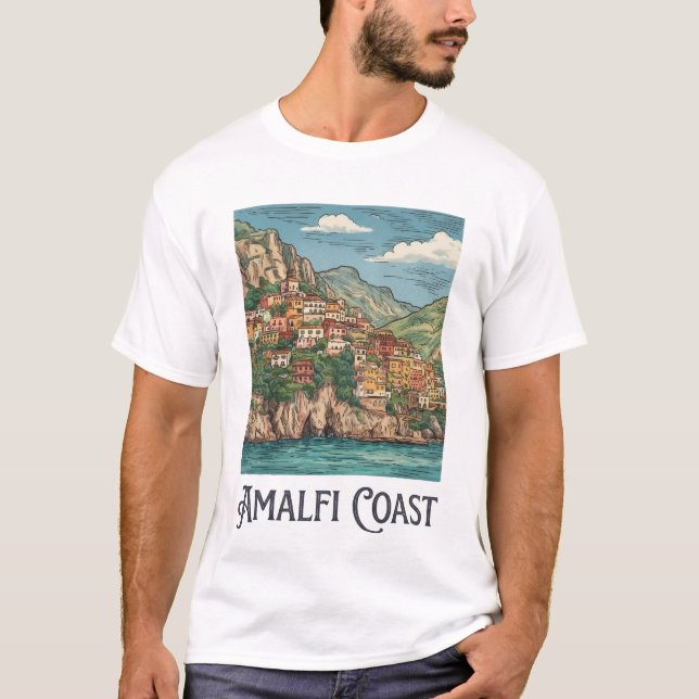 camiseta costa de amalfi (Anverso)