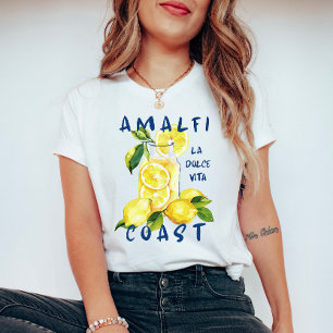 Camiseta Costa de Amalfi La Dolce Vita – Limoncello Italian