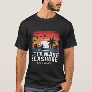 Camiseta Costa de Delaware Delaware Surfing Surfista