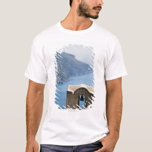 Camiseta Costa de Italia, Amalfi, Ravello, campanario con