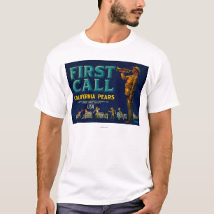 Camiseta Costa de LabelContra del cajón de la pera de la