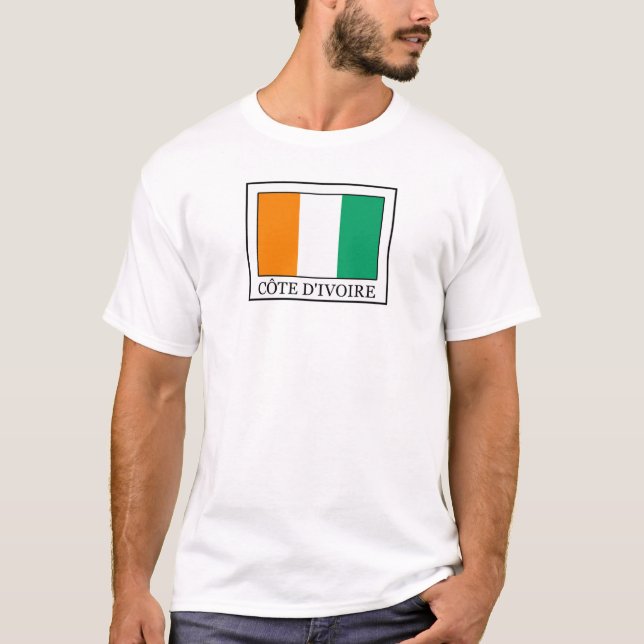 Camiseta Costa de Marfil (Anverso)