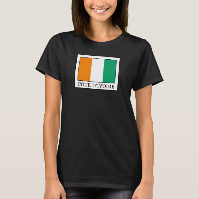 Camiseta Costa de Marfil (Anverso)