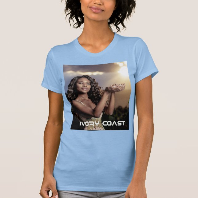 CAMISETA COSTA DE MARFIL - CACAO (Anverso)