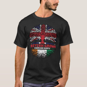 Camiseta Costa de Marfil Costa de Marfil Bandera de raíces 