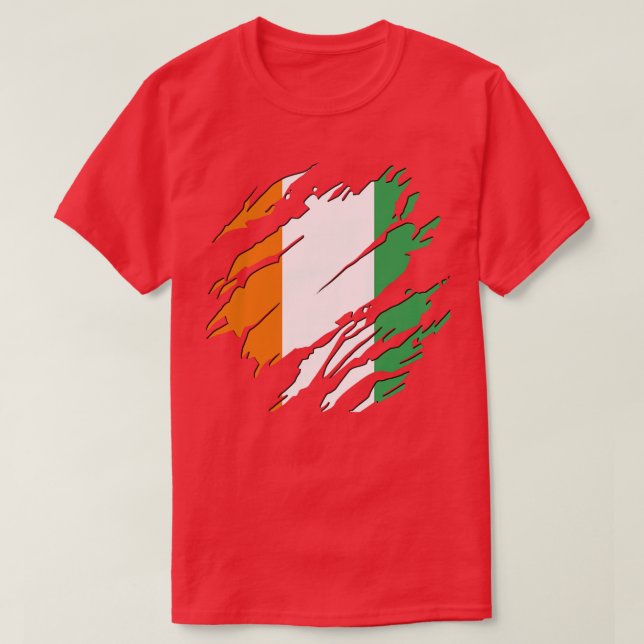 Camiseta Costa de Marfil siempre (Diseño del anverso)