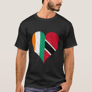 Camiseta Costa de Marfil Trinidad y Tobago Bandera para T I
