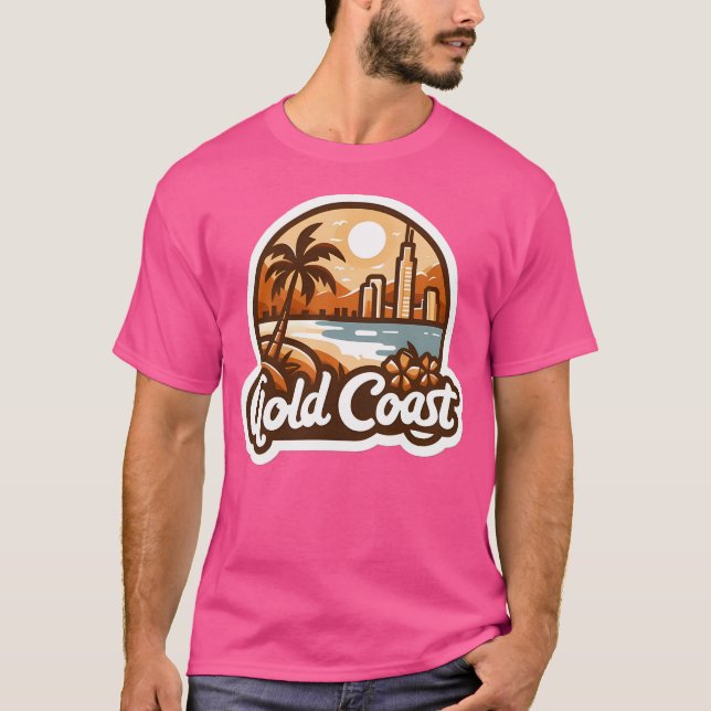 Camiseta Costa de Oro Australia (Anverso)