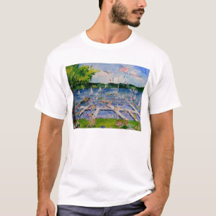 Camiseta Costa del club de los muchachos y de los chicas de