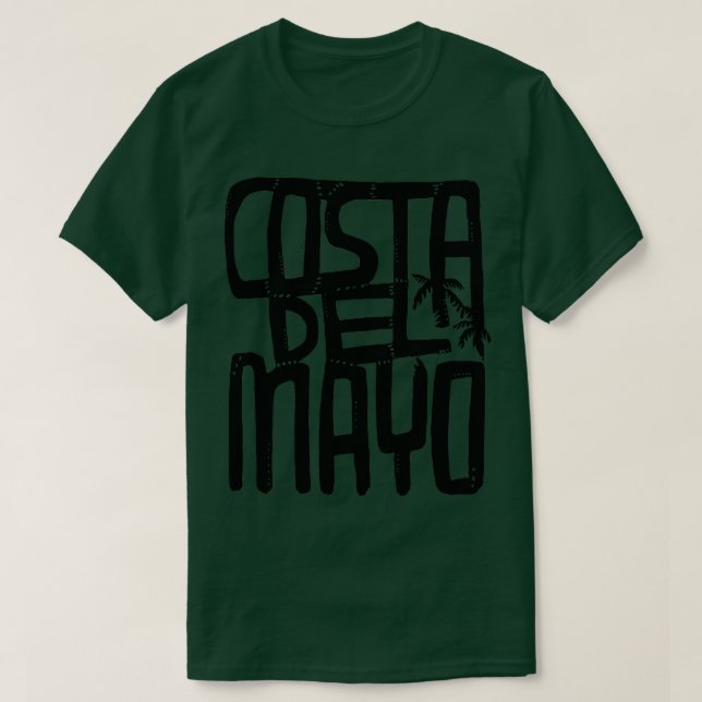 Camiseta Costa Del Mayo Irlandés Funny Mayo (Diseño del anverso)