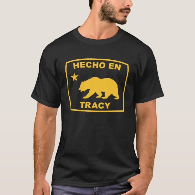 Camiseta Costa del Pacífico de Hecho en Tracy (Anverso)
