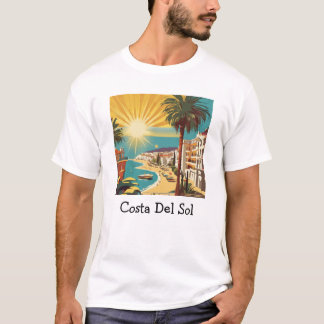 Camiseta Costa Del Sol España - Tee gráfico de viajes