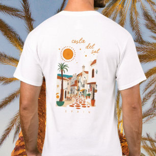 Camiseta costa del sol españa vacaciones mediterráneo