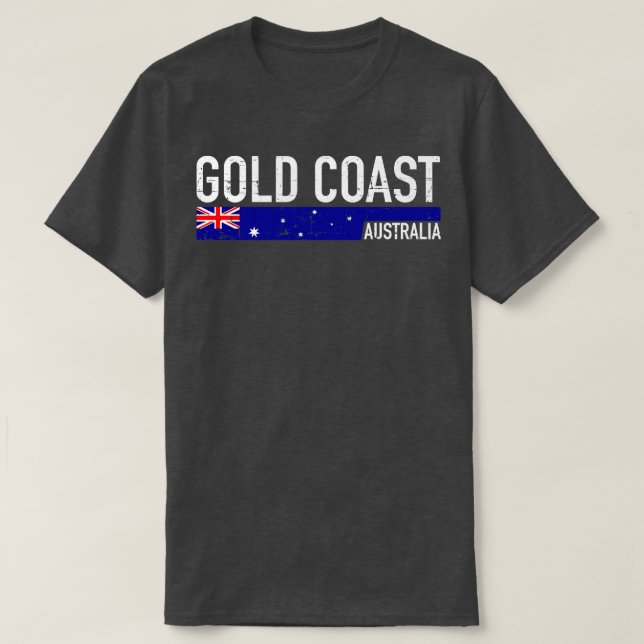 Camiseta Costa dorada Australia 1 (Diseño del anverso)
