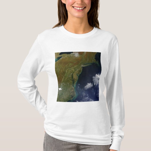 Camiseta Costa Este de Estados Unidos (Anverso)