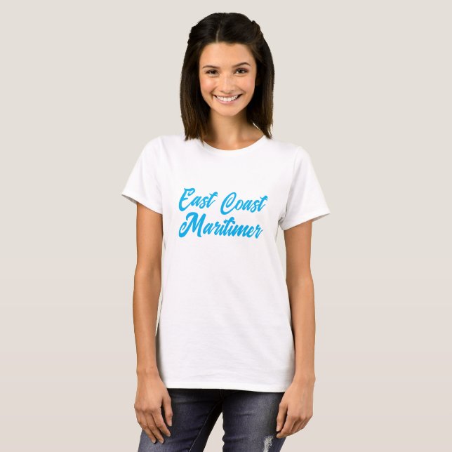 Camiseta Costa Este Maritimer shirt Halifax Nova scotia (Anverso completo)