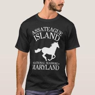 Camiseta Costa Nacional Assateague Caballo Assateague