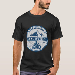 Camiseta Costa Norte 500 en motocicleta nc 500