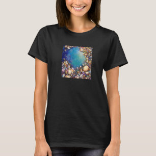 Camiseta Costa oceánica del colector de conchas de la conch