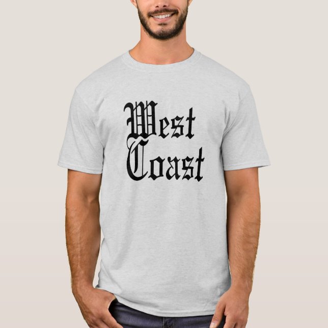 Camiseta Costa oeste (Anverso)