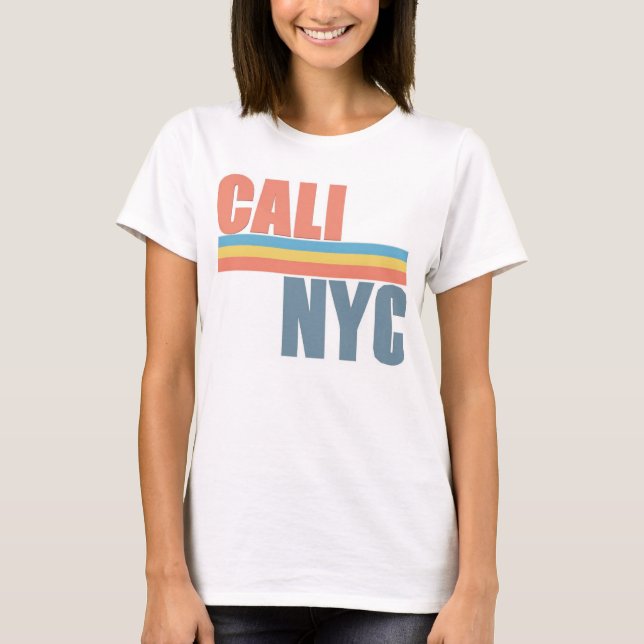 Camiseta Costa Oeste/ Costa Este (Anverso)