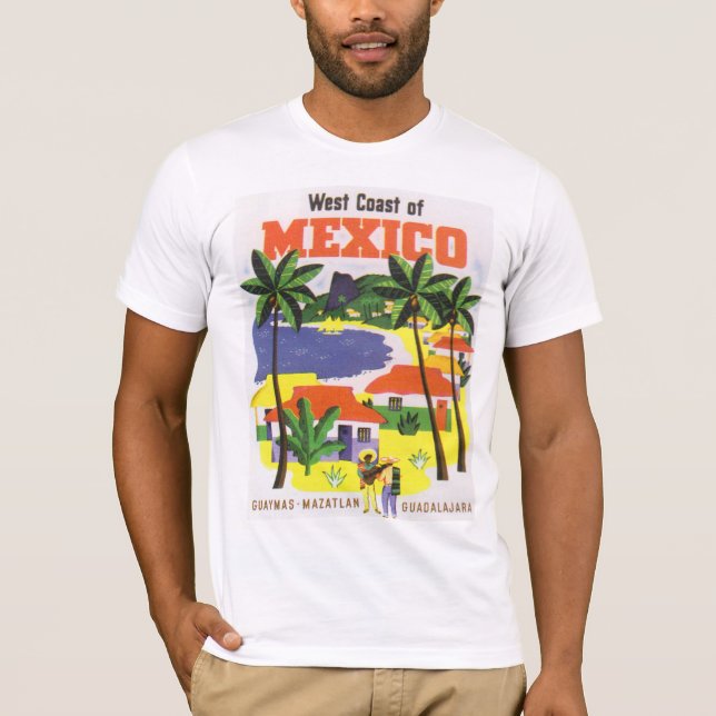 Camiseta Costa Oeste de México (Anverso)