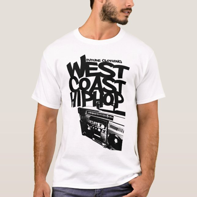 CAMISETA COSTA OESTE HIP HOP (Anverso)
