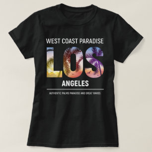 Camiseta Costa Oeste, Los Angeles California, Los Ángeles