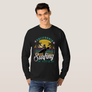 Camiseta Costa Oeste - Surf en California
