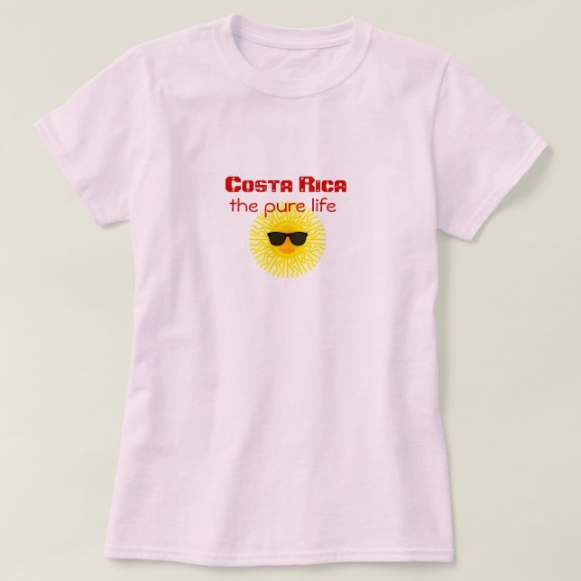 Camiseta Costa Rica (Diseño del anverso)