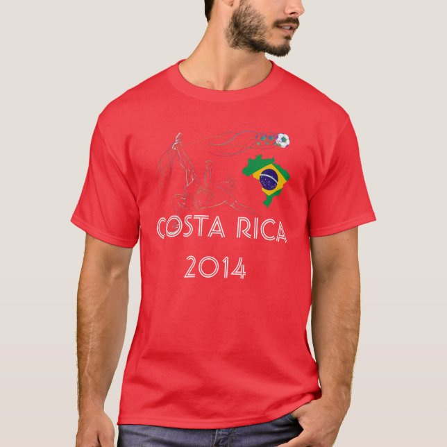 CAMISETA COSTA RICA 2014 (Anverso)