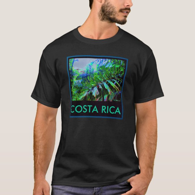 Camiseta Costa Rica Azul (Anverso)