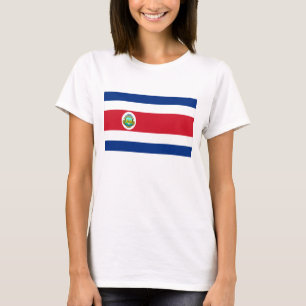 Camiseta Costa Rica - bandera nacional de Rican de la costa