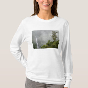 Camiseta Costa Rica, bosque nublado en las montañas cerca 
