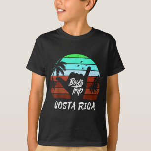Camiseta Costa rica chicos viaje coincidente 