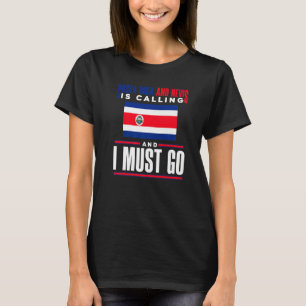 Camiseta Costa Rica Costa Rica Costa Rica llama y yo