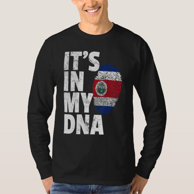 Camiseta Costa Rica Flag  Pride Country Home Nation Family (Anverso)