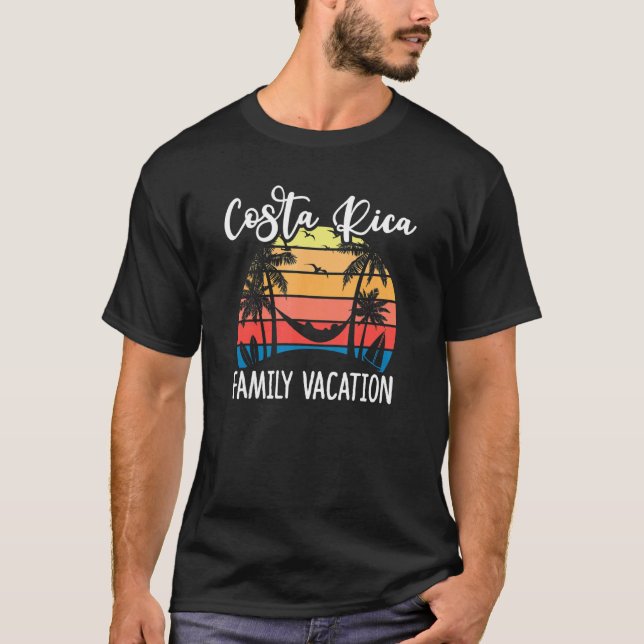 Camiseta Costa Rica: Grupo de Vacaciones de Vacaciones Fami (Anverso)