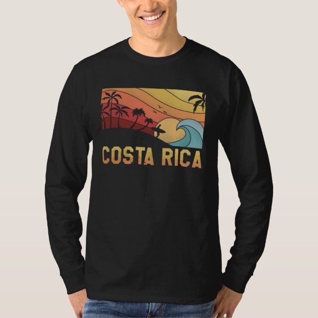 Camiseta Costa Rica Latin America Beach (Anverso)