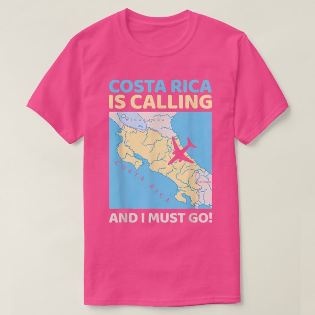 Camiseta Costa Rica Lover Beach Vibes Para Vacaciones Pura  (Diseño del anverso)