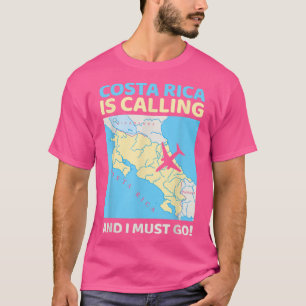 Camiseta Costa Rica Lover Beach Vibes Para Vacaciones Pura 