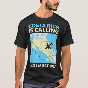 Camiseta Costa Rica Lover Beach Vibes Para Vacaciones Pura 