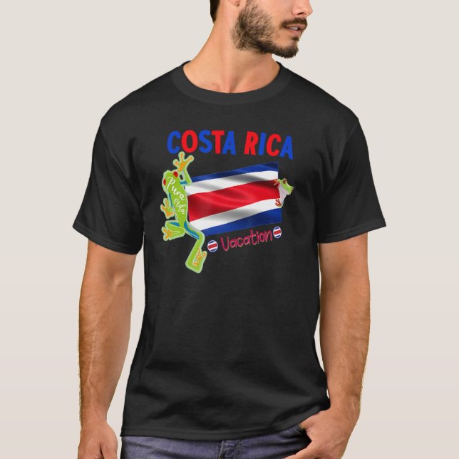 Camiseta Costa Rica Pura Vida Family Friends Vacation Match (Anverso)