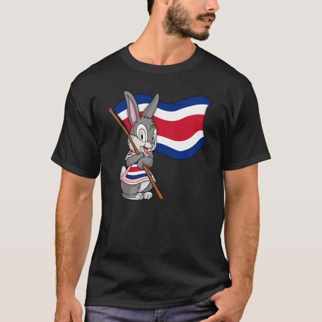 Camiseta Costa Rica Rabbit (Anverso)
