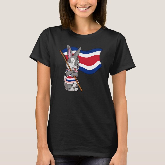Camiseta Costa Rica Rabbit (Anverso)