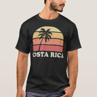 Camiseta Costa Rica retroceso T retro 70 Tee Desi