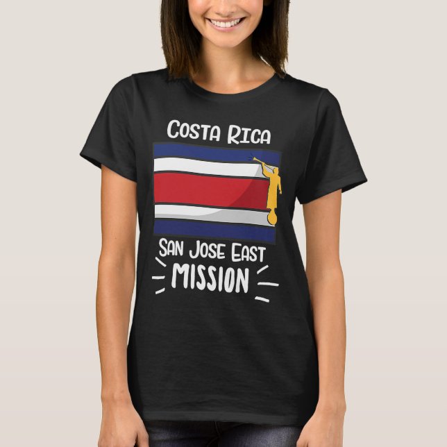Camiseta Costa Rica San José Misiones de la Misión Mormon L (Anverso)